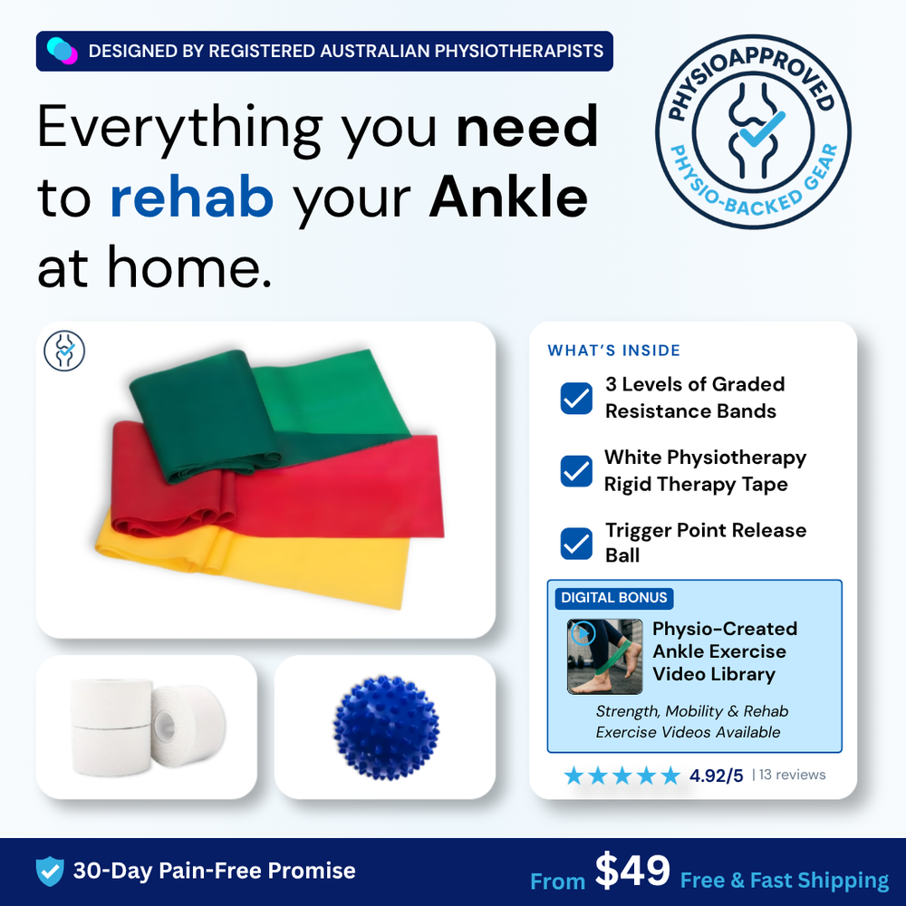 PhysioFit Ankle Exercise & Rehab Kit