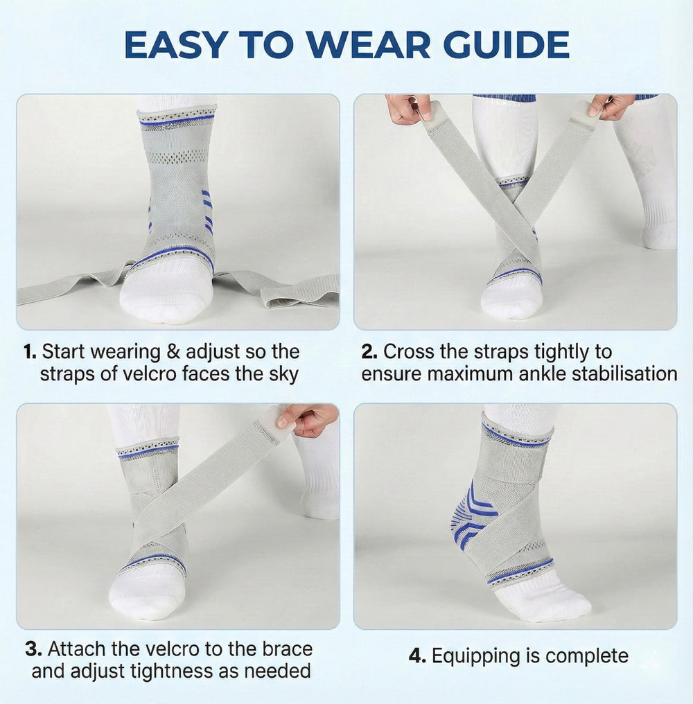 PhysioFit™ Anti-Roll Ankle Support Brace
