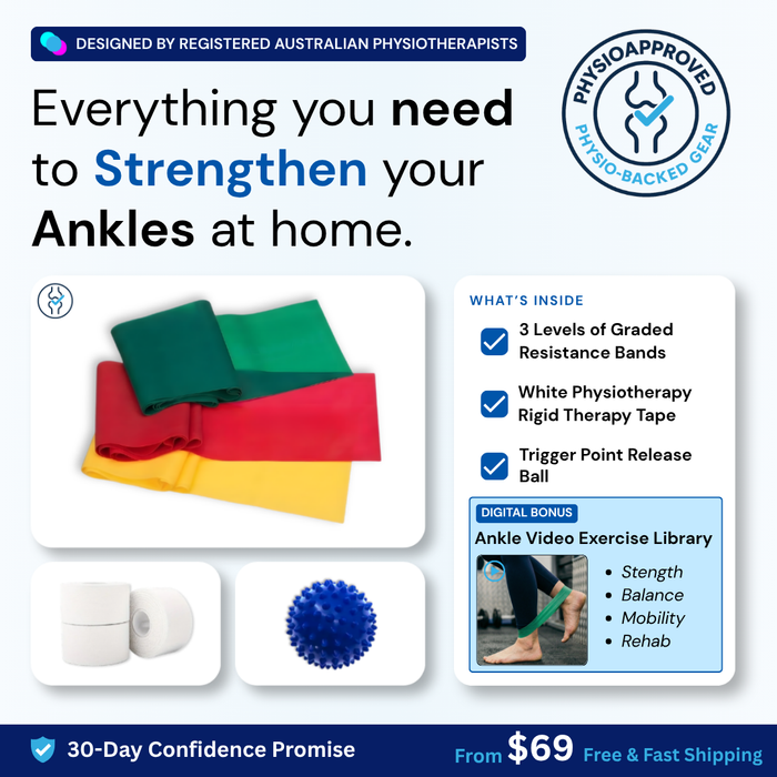 PhysioFit Ankle Exercise & Rehab Kit